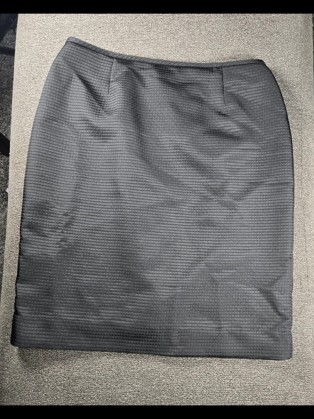 Calvin Klein Black Textured Pencil Skirt - Women